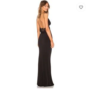 NEVER BEEN WORN KATIE MAY REVOLVE BLACK GOWN